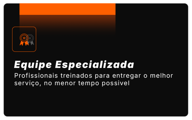 equipe especializada